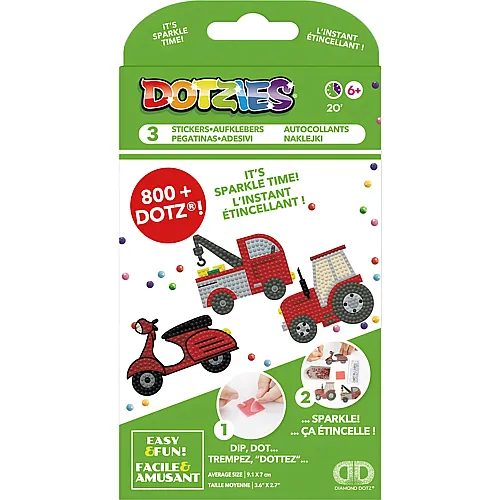 Diamond Dotz Dotzies Diamond Painting Sticker Fahrzeuge