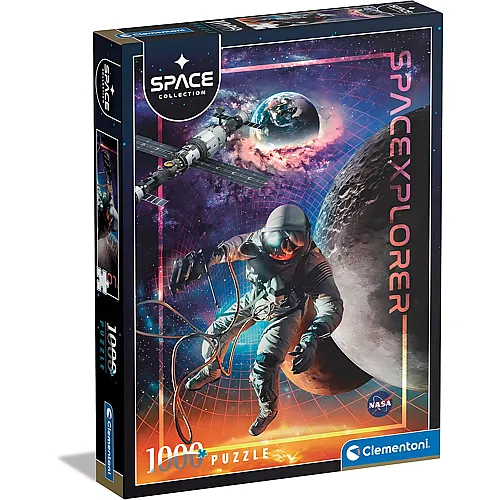 Clementoni Puzzle Space Explorer - 1000 Teile