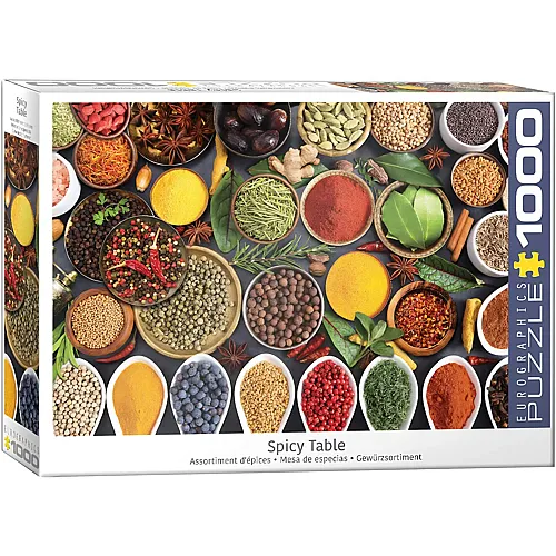 Eurographics Puzzle Gew�rzsortiment - 1000 Teile