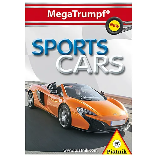 Piatnik Spiele Quartett Sports Cars