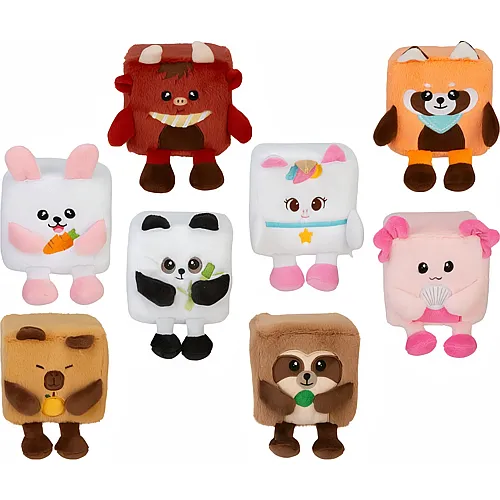 Sombo Squishy Cube Tiere ass. 10x10cm