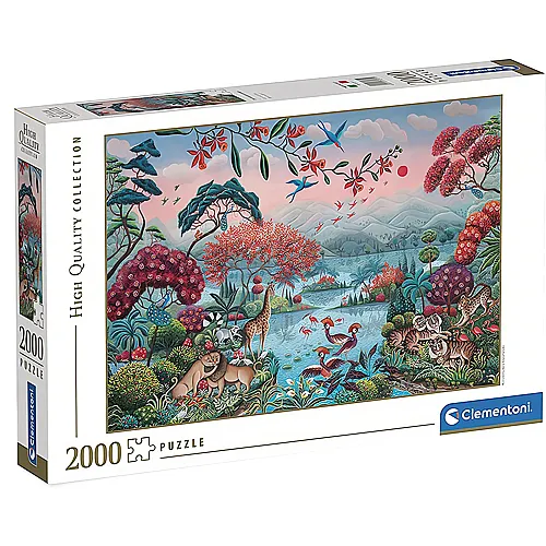 Clementoni Puzzle High Quality Collection Peaceful Jungle (2000Teile)