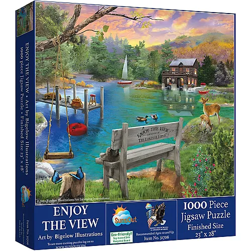 SunsOut Puzzle Enjoy the View - 1000 Teile