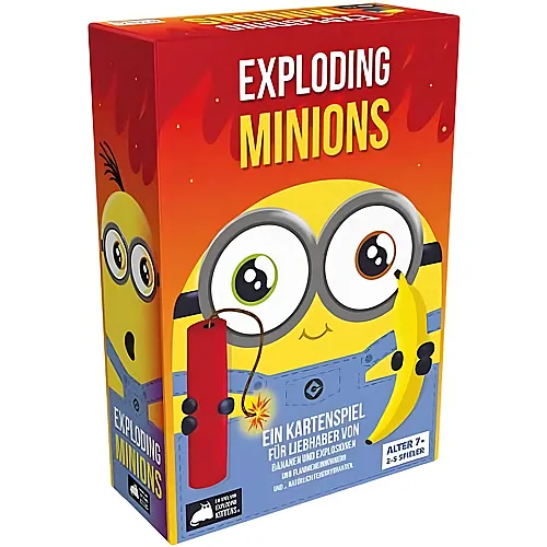 Exploding Minions Partyspiel DE