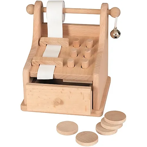 Registerkasse aus Holz