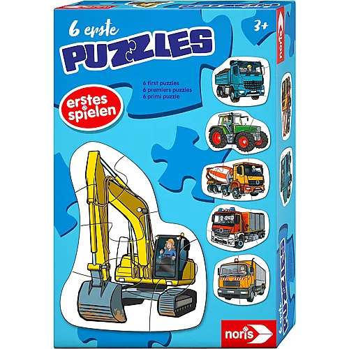Noris 6 erste Puzzles � Fahrzeuge