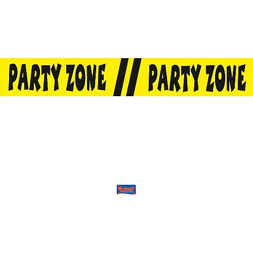 Absperrband Party Zone 15m