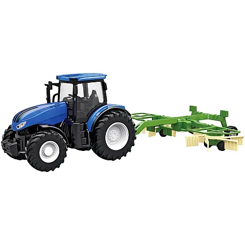 Amewi RC Traktor mit Kreiselschwader