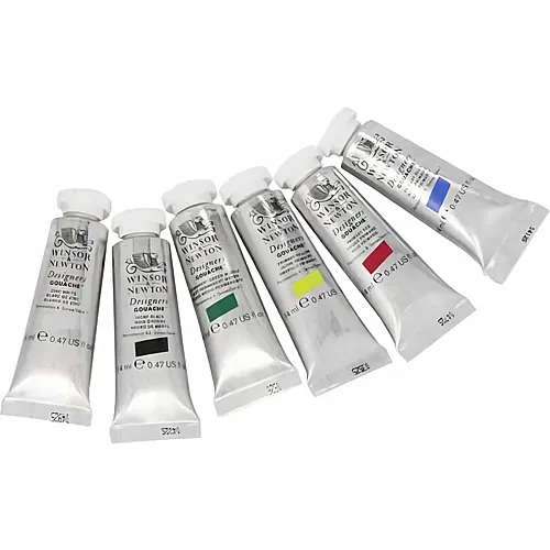 Winsor & Newton W&n Designers Gouache Prim�rfarben 6 X 14ml Tuben