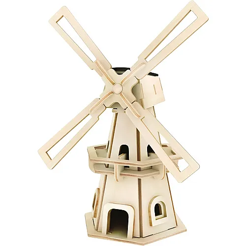 Solar Holzbausatz Windm�hle 34Teile