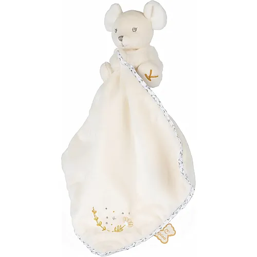 Schmiusetuch Maus beige - 22 cm