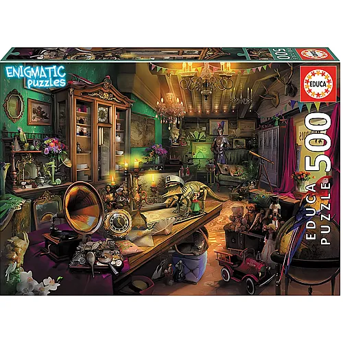 Educa Puzzle Enigmatic Antiques Store (500Teile)