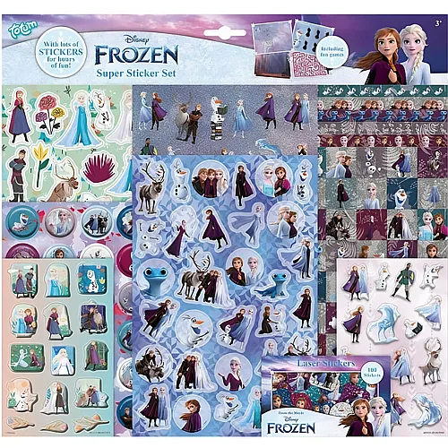 Totum Disney Frozen Super-Aufkleber-Set