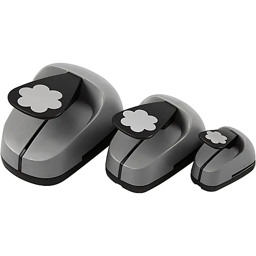 Creativ Company Stanzer-Set Blumen - 3 Teile