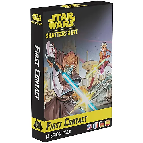 Atomic Mass Games Star Wars: Shatterpoint - First Contact (Erstkontakt), Mission-Erweiterung, Tabletop, 2 Spieler, ab 14+ Jahren, 90-120 Minuten, Deutsch, Mehrsprachig