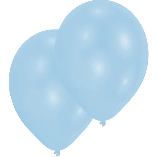 Amscan Ballone Perlmutt Hellblau (10Teile)