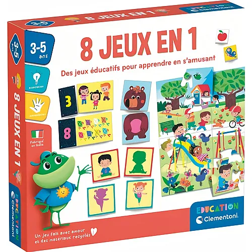 Clementoni 8 jeux en 1 (FR)
