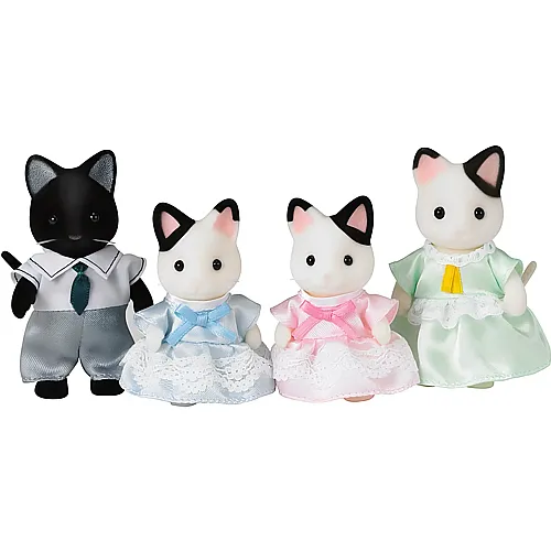 Sylvanian Families Figuren Familie Schwarzohr 5181