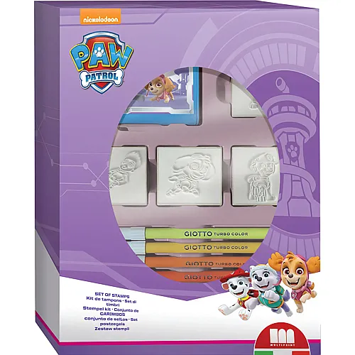 Multiprint Paw Patrol Skye Stempelset mit 4 Stempeln