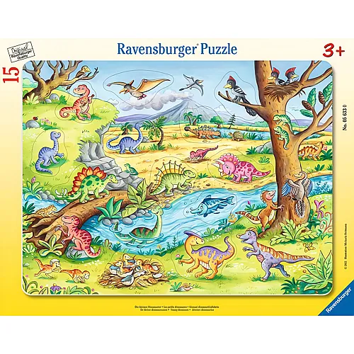 Ravensburger Puzzle Die kleinen Dinosaurier (15Teile)