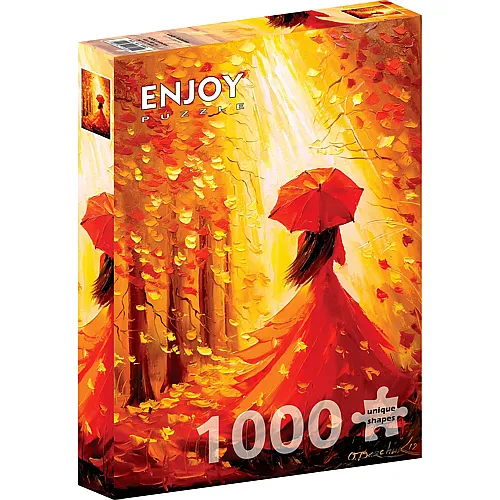 Enjoy Puzzle Lady Autumn - 1000 Teile