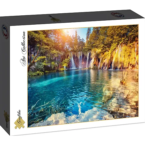 Grafika Puzzle Art Collection Nationalpark Plitvicer Seen, Kroatien - 2000 Teile