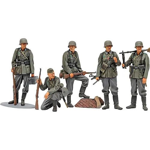Tamiya 1/35 German Infantry Set (Mid WWII)