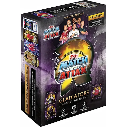 Topps UCC Match Attax 2025/26 - Mega Tin Battlers