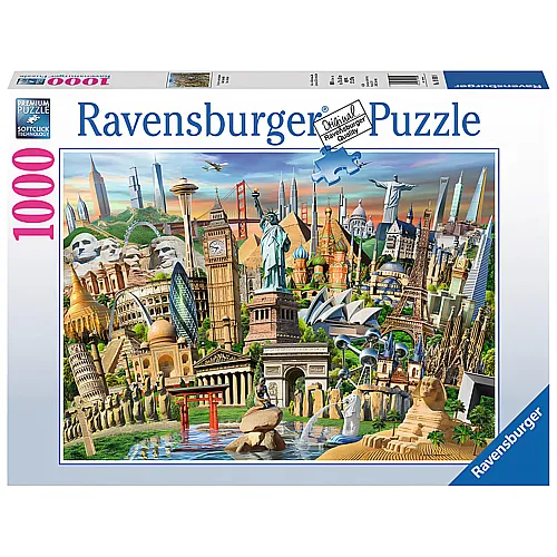 Ravensburger Puzzle Sehenswrdigkeiten Weltweit (1000Teile)