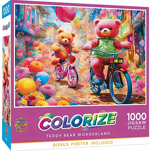 Teddies im Wunderland 1000Teile