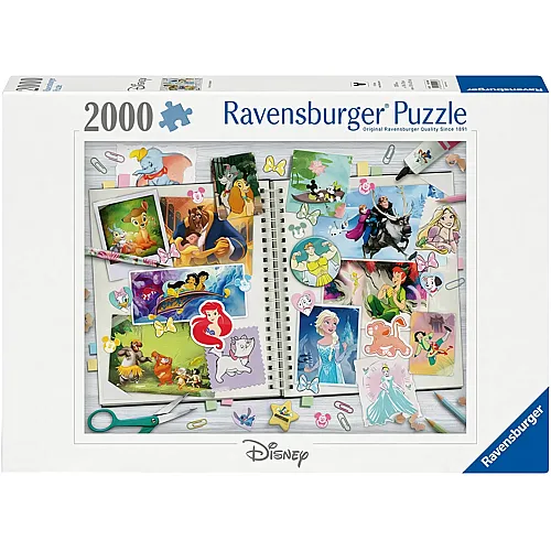 Disney Scrapbook 2000Teile