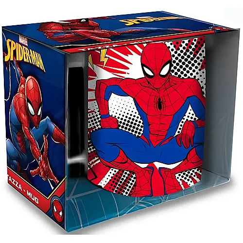 Coriex Spiderman Tasse in Geschenkbox - 350 ml