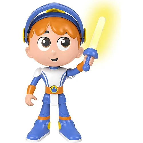 Mattel Fisher-Price HJN49 - �Gus � Der klitzekleine Ritter�, sprechender Ritter mit Lichtern und Ger�uschen, deutsche Edition, 20,5 cm gro�e Figur, Spielzeug f�r Kinder ab 3 Jahren