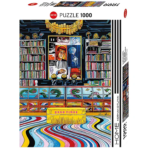 HEYE Puzzle Norman O'Flynn Room with President (1000Teile)