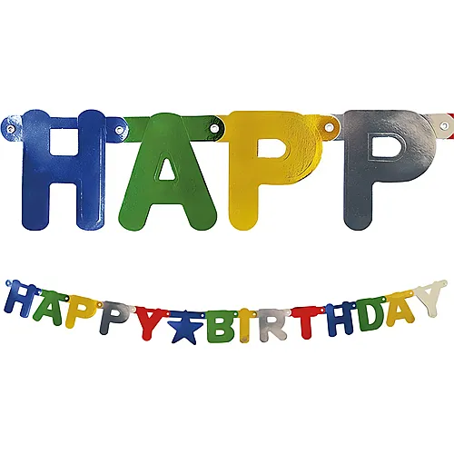 Kette Happy Birthday - 1.5 m