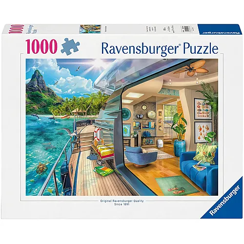 Ravensburger Puzzle Kreuzfahrt in den Tropen - 1000 Teile
