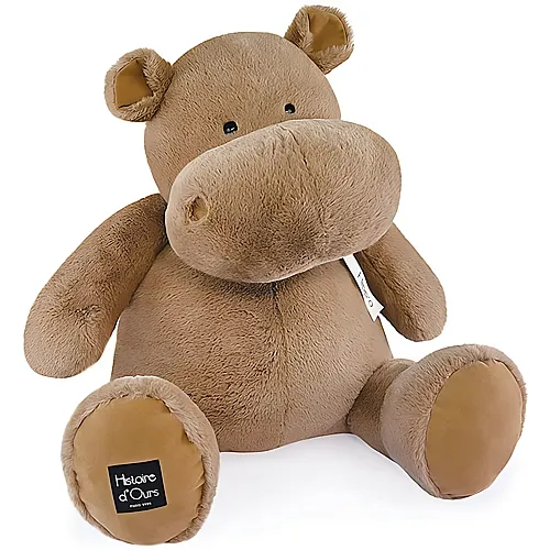 Doudou et Compagnie Hippo schokolade - 85 cm