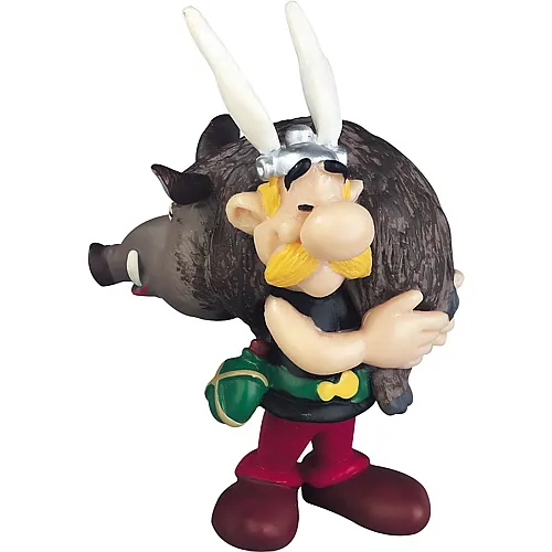Plastoy Asterix mit Wildschwein