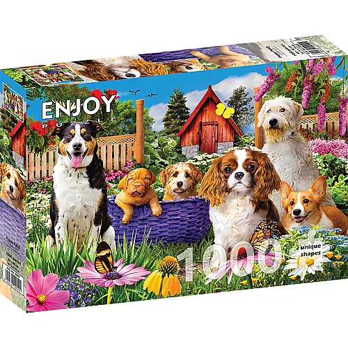 Enjoy Puzzle Puppy Patch - 1000 Teile