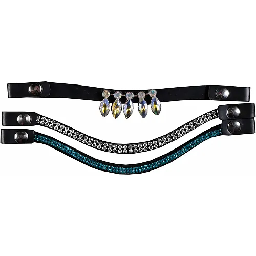 HKM Kids HKM Hobby Horsing Stirnband Blau/Silber Einheitsgr��e