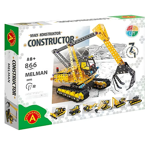 Alexander Constructor Pro Melman 7in1 (866Teile)