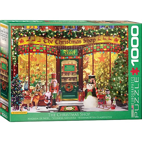 Eurographics Puzzle Christmas Shop (1000Teile)