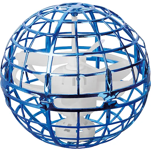 Totally Gyro Spinner Flying Ball Blau