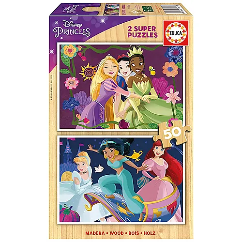 Educa Puzzle Disney Princess (2x50)