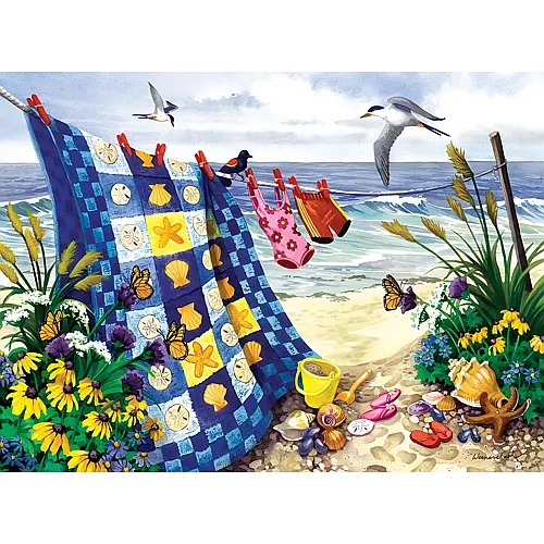 SunsOut Puzzle Nancy Wernersbach Seaside Summer - 500 Teile