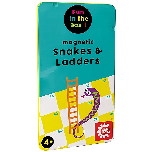 Game Factory Strategie Magnetic Snakes & Ladders
