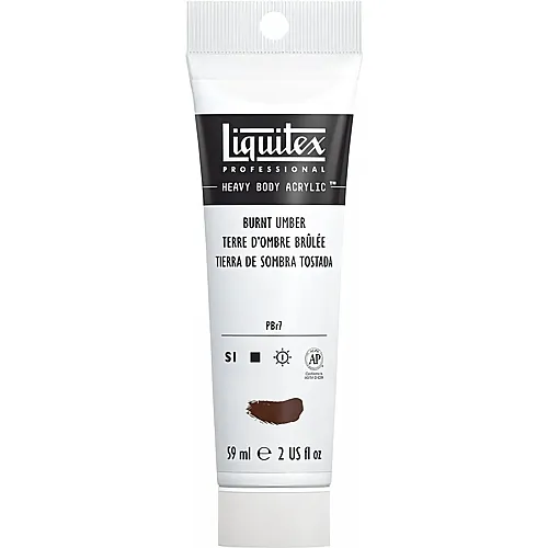 Liquitex Lqx Prof. Heavy Body Acrylfarbe 59ml Tube Umbra Gebrannt