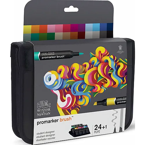Winsor & Newton Promarker Brush 24er Wallet Student Designer