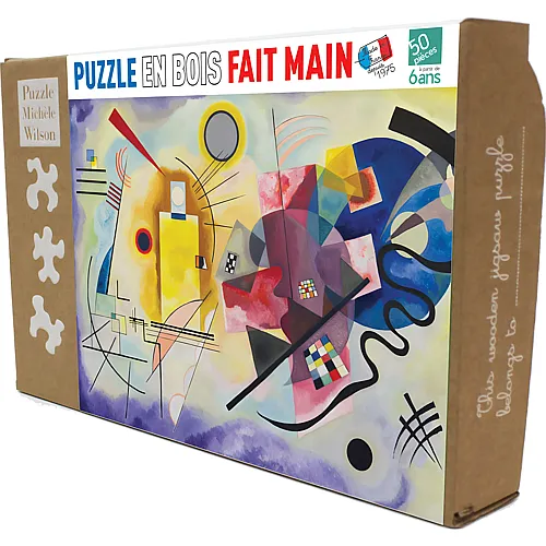 Puzzle Mich�le Wilson Vassily Kandinsky Yellow, Red, Blue - 50 Teile