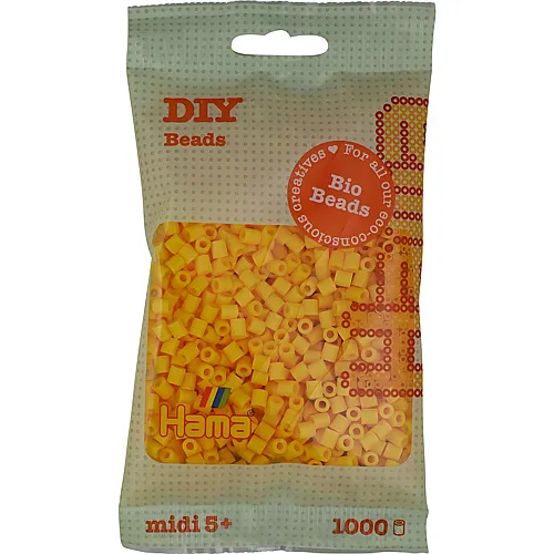 Hama Midi DIY B�gelperlen Gelb - 1000 Teile